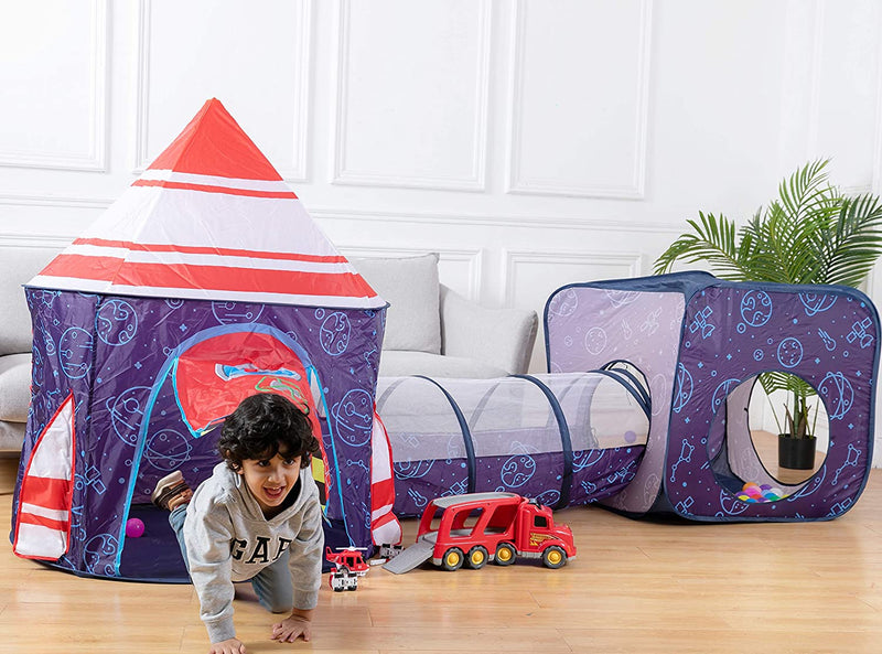 Blue Rocket Repeated Pattern Tent