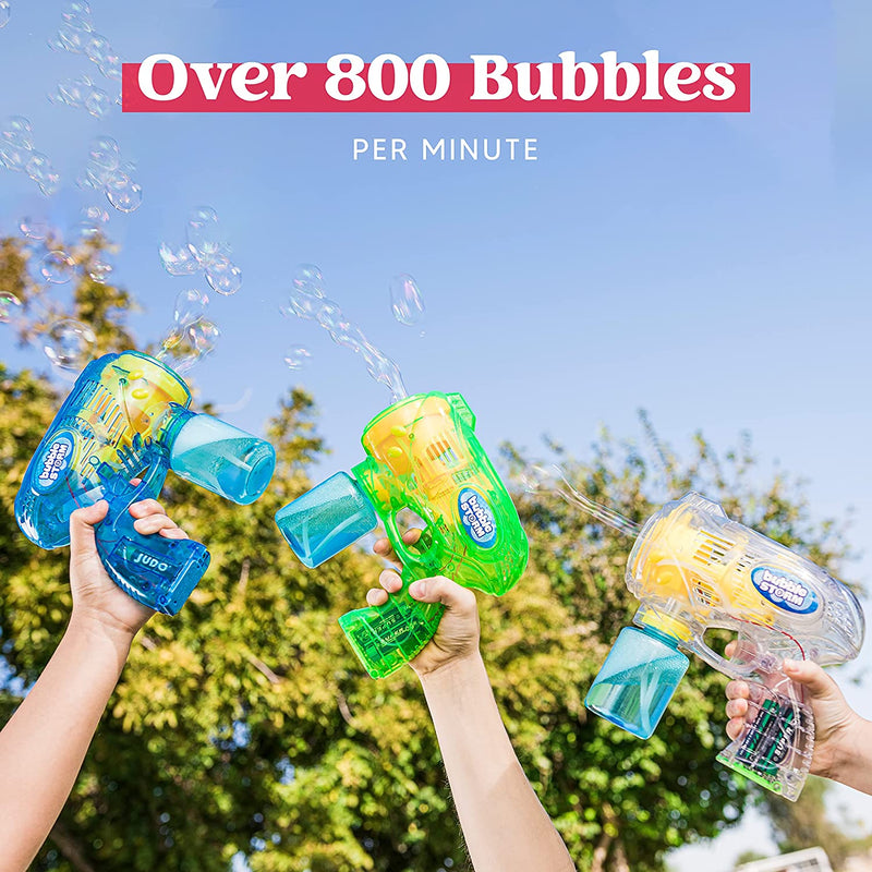 Bubble Guns 3 Colors With 5 Built-in wands