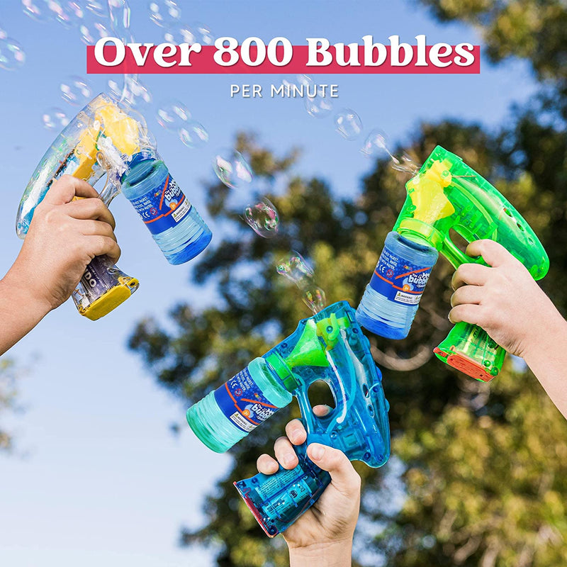Bubble Guns Kit, 3 Pcs