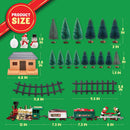 Christmas Electric Train Set with Elf Handcar