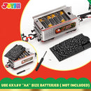 Christmas Electric Train Set with Elf Handcar