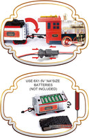 Christmas Electric Train Set with Lights & Sounds(Large)