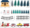 Christmas Electric Train Set with Lights & Sounds(Large)