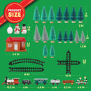 Christmas Electric Train Set with Miniatures(Medium)