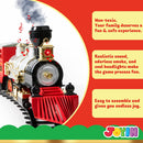 Christmas Electric Train Set with Miniatures(Medium)