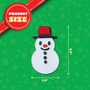 Christmas Wood Magnets Painting Kit, 14 Pcs