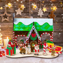 Christmas Wooden House Painting Craft Kits