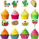 Cinco De Mayo Cupcake Topper, 72 Pcs