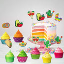 Cinco De Mayo Cupcake Topper, 72 Pcs