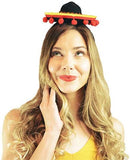 JOYIN 6 PCS Cinco De Mayo Fiesta Fabric And Straw Sombrero& Headband For Fun Fiesta Hat Party Supplies P 13741254 Cat 3263