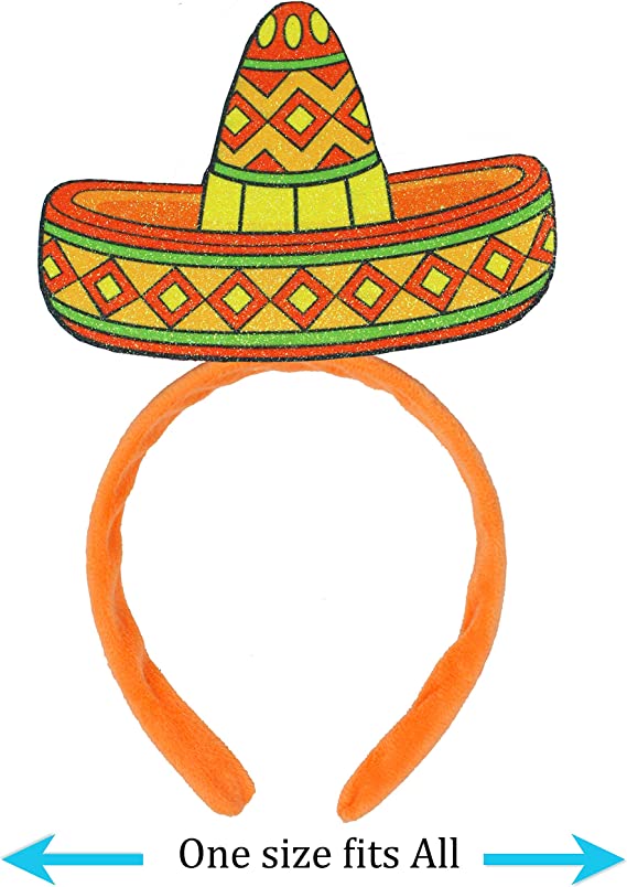 Cinco De Mayo Fiesta Sombrero Headbands
