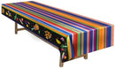 Cinco De Mayo Print Plastic Tablecover Black Style, 4 Pcs