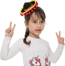 Cinco De Mayo Sombrero Headband, 6 Pack