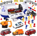 City Hero Friction Powered Transport Cargo Airplane Toy