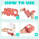 24Pcs Valentines Day Cupcake Bakery Treat Boxes