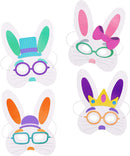 10Pcs DIY Easter Bunny Mask Craft Kit