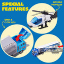 Die-cast Police Patrol Rescue Truck