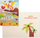 Dinosaur Valentines Mailbox and Cards Set