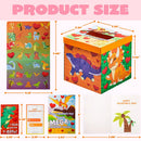 Dinosaur Valentines Mailbox and Cards Set