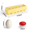 12Pcs Dinosaur Egg Matching Set