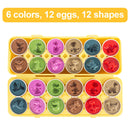 12Pcs Dinosaur Egg Matching Set