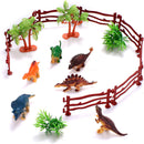 Dinosaur Transport Car Carrier Truck with 6 Pcs Dinosaur and 4 Pcs Cars