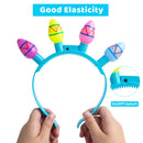 3Pcs Easter Egg LED Light Up Headbands