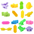 12Pcs Clay Dough Doh and 3D Dinosaur Prefilled Easter Eggs
