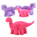 12Pcs Clay Dough Doh and 3D Dinosaur Prefilled Easter Eggs