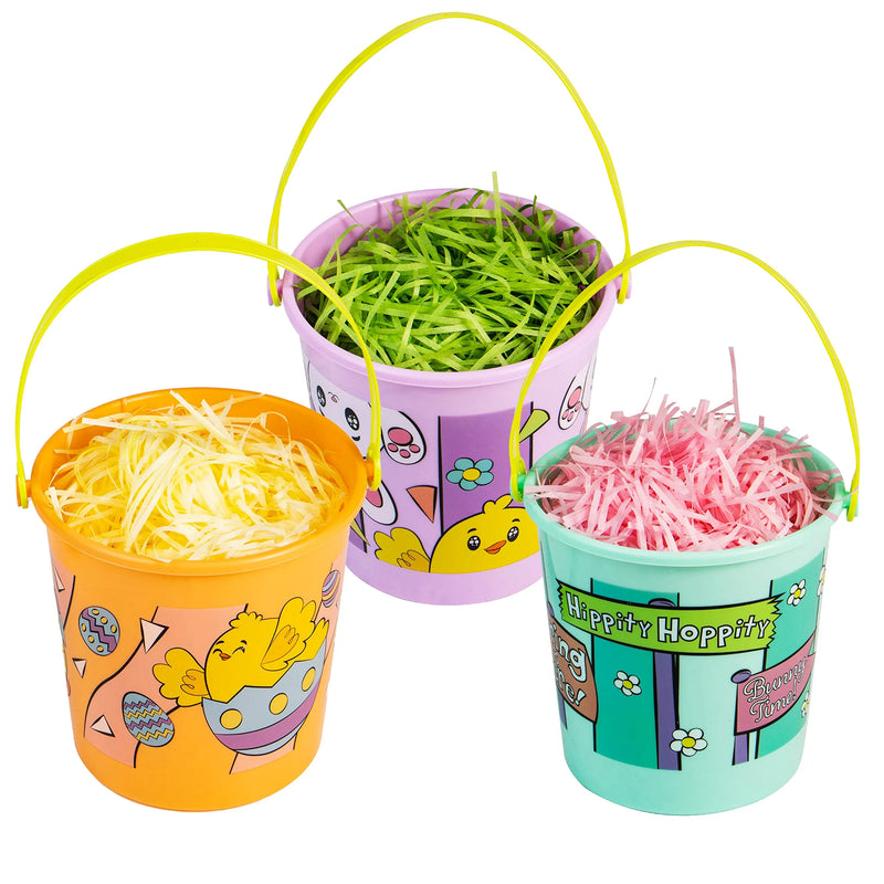 Easter Grass Recyclable Paper Shred in 6 Pastel Colors 12oz