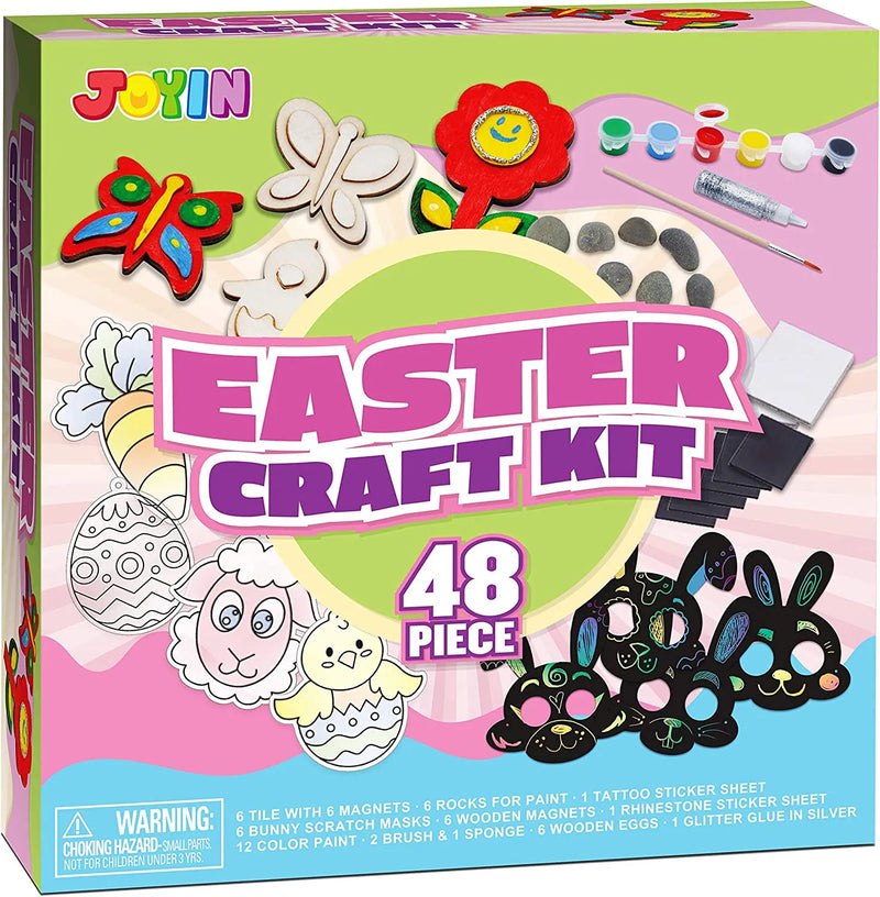48Pcs DIY Easter Craft Painting Kit