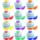 12Pcs Easter Egg Bubble Wand Party Favors