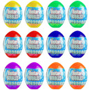 12Pcs Easter Egg Bubble Wand Party Favors