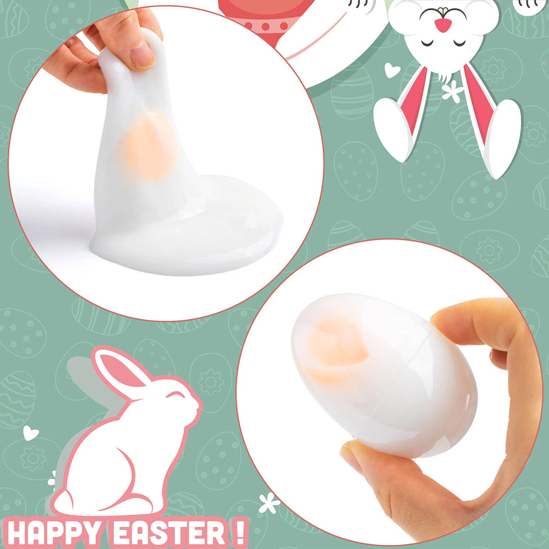 12 Glitter Slime Filled Easter Eggs - Pre Filled for Egg Hunt - Party  Favors - Easter Gift - Bulk 1 Dozen