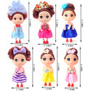 12Pcs Cute Doll Prefilled Easter Eggs