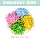 Easter Fake Grass in 4 Colors Paper Shred 12Oz