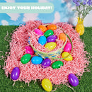 Easter Grass Pink Paper Shred 12Oz