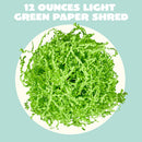 Easter Light Green Paper Shred 12Oz