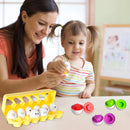 12Pcs Easter Matching Eggs