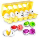 12Pcs Easter Matching Eggs