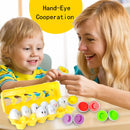 12Pcs Easter Matching Eggs