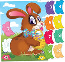 3Pcs Pin the Tail Easter Bunny Games