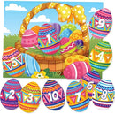 3Pcs Pin the Tail Easter Bunny Games