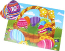 3Pcs Pin the Tail Easter Bunny Games