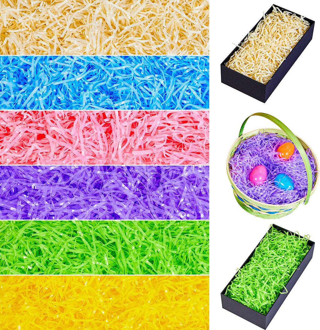 Easter Plastic Grass Multi Color