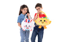 2Pcs Easter Plush Basket