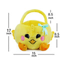 2Pcs Easter Plush Basket