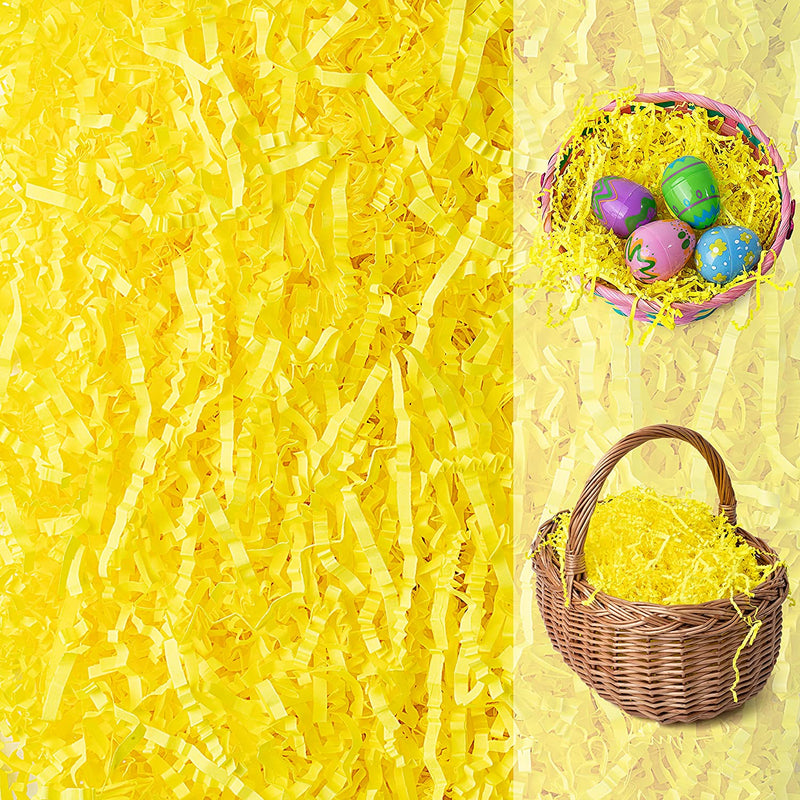 Easter Yellow Paper Grass Shred 12 Oz