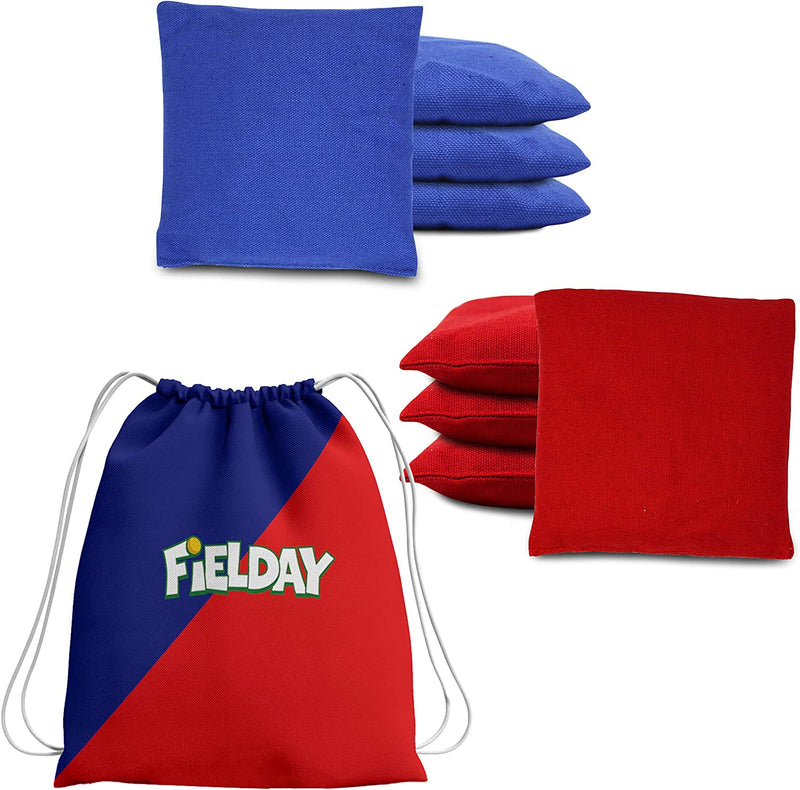 FIELDAY - Red and Blue Bean Bags, 8 Pack
