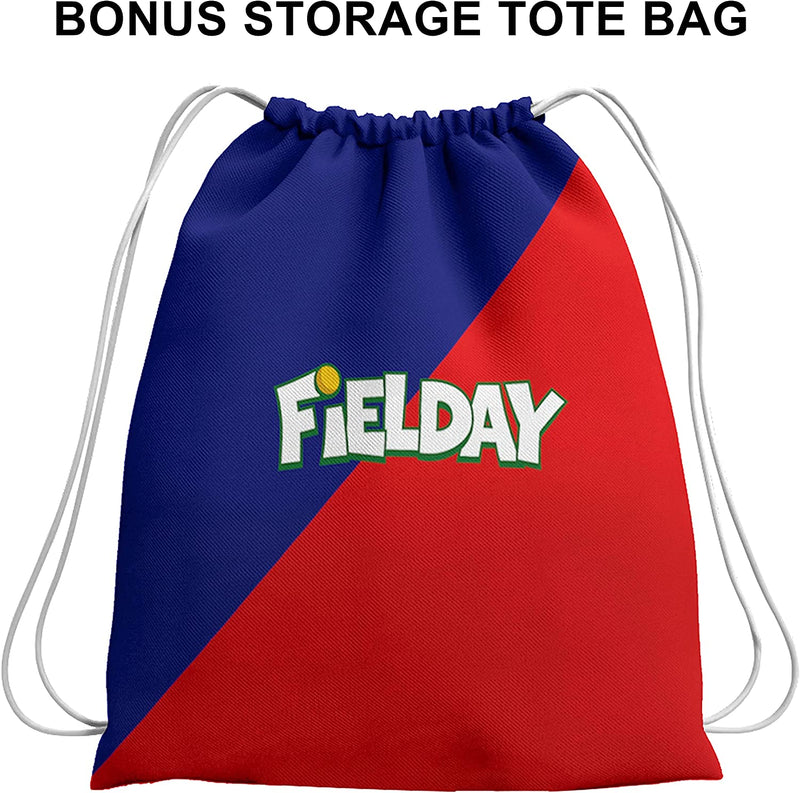 FIELDAY - Red and Blue Bean Bags, 8 Pack